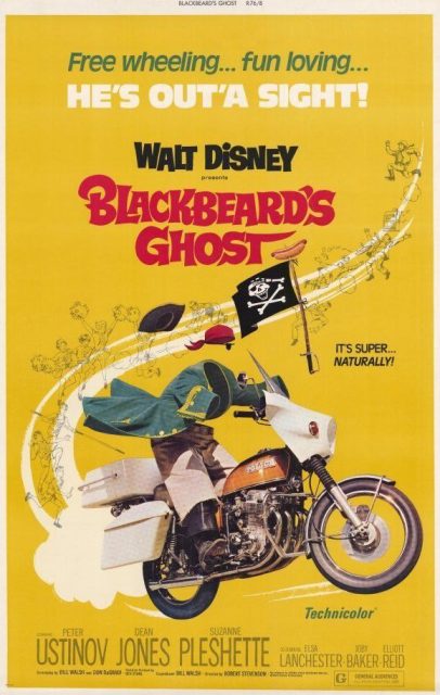 Affiche Poster fantôme barbe noire ghost blackbeard disney