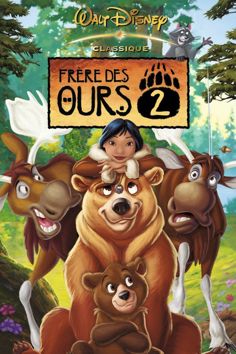 Affiche Poster frere ours brother bear disney disneytoon