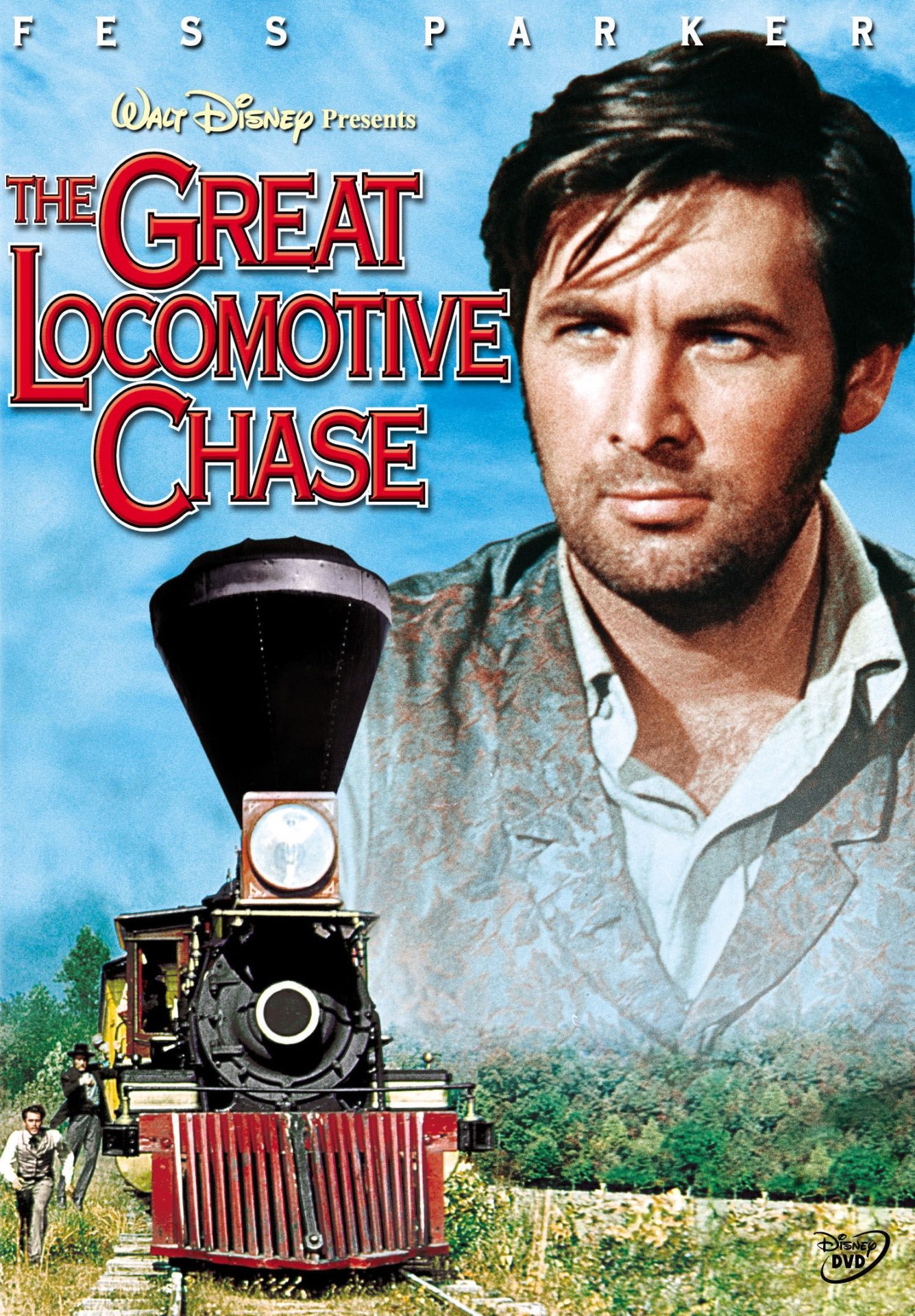Affiche Poster infernale poursuite great locomotive chase disney