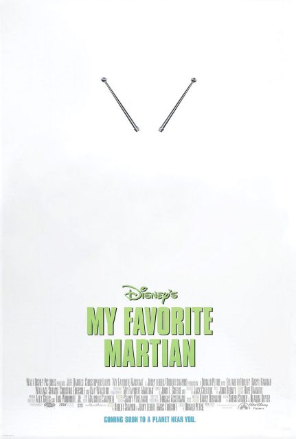 Mon Martien bien-aimé - Photos et affiches. 3 Affiche Poster martien bien aimé favorite martian disney