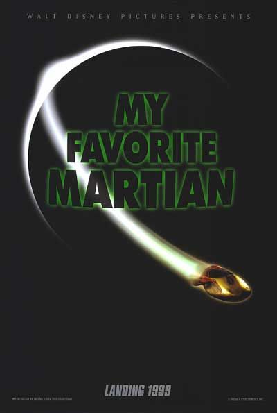 Mon Martien bien-aimé - Photos et affiches. 4 Affiche Poster martien bien aimé favorite martian disney