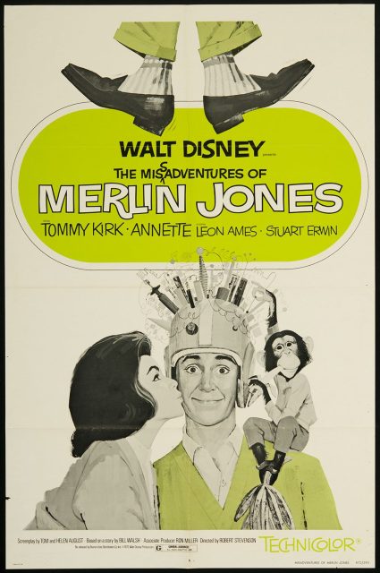 Affiche Poster mésaventures misadventures merlin jones disney