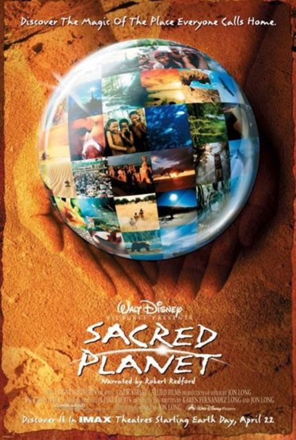 affiche poster planete sacrée planet sacred disney