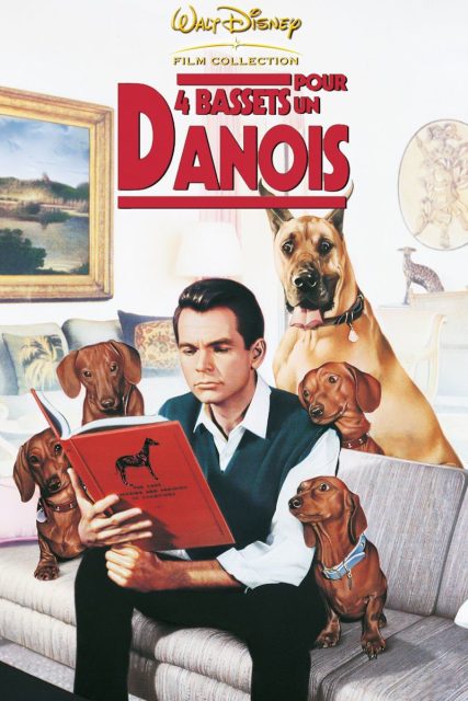 Affiche Poster quatre bassets danois Ugly Dashshund disney