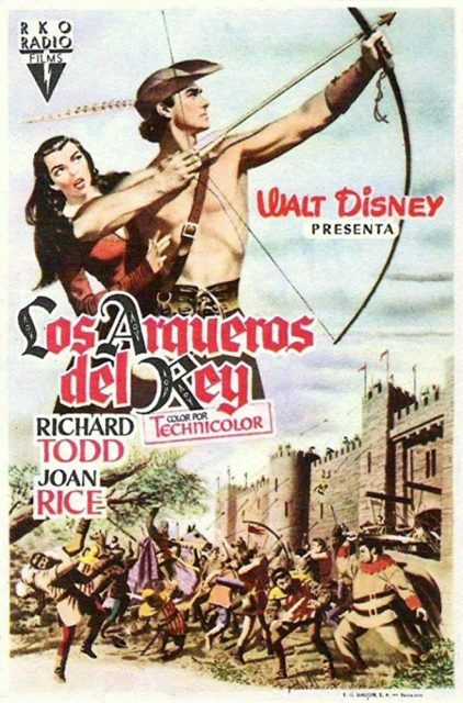 Affiche Poster robin bois joyeux compagnons hood merrie men disney