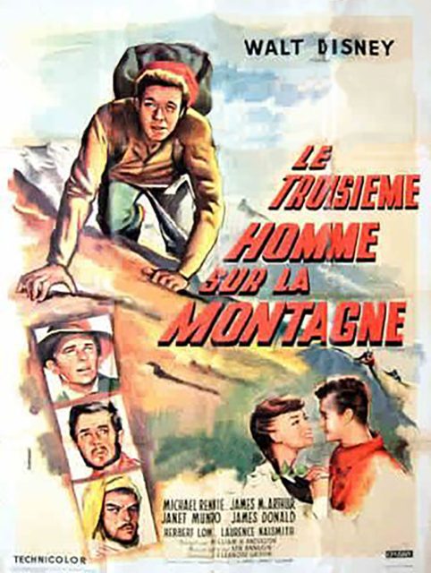 Le troisième homme sur la montagne - Streaming. 1 Affiche Poster troisième homme montagne third man mountain disney