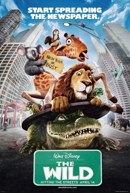 Affiche Poster wild disney
