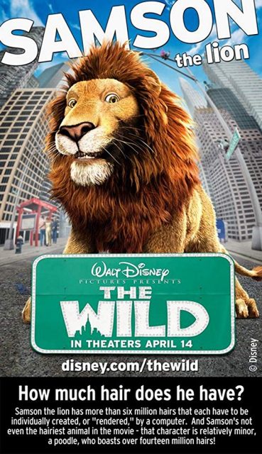 Affiche Poster wild disney