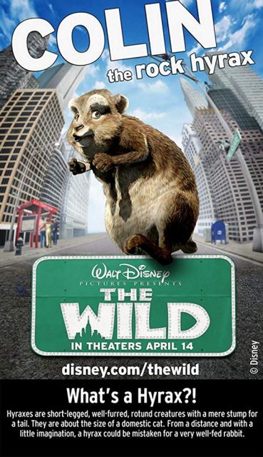 Affiche Poster wild disney