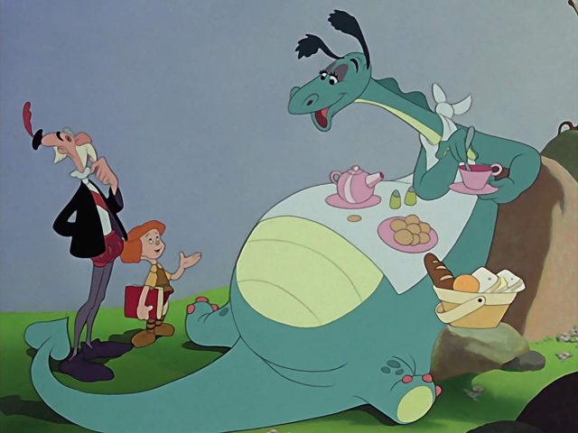 Le dragon récalcitrant. 3 Scène dans Le dragon récalcitrant Reluctant 1941