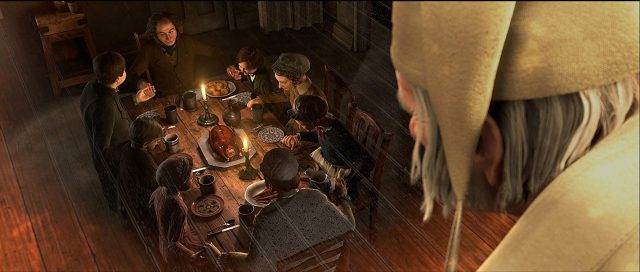 Image drôle noel scrooge christmas carol disney