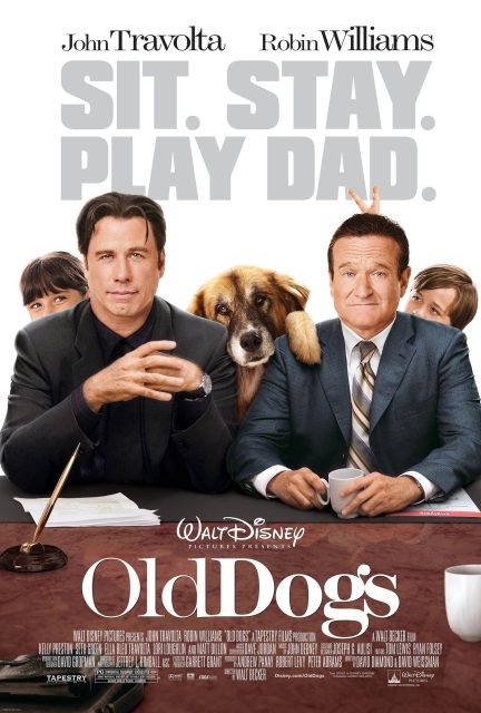 Les 2 font la père. 10 Affiche Poster de Les 2 font la père Old Dogs avec John Travolta et Robin Williams 2009