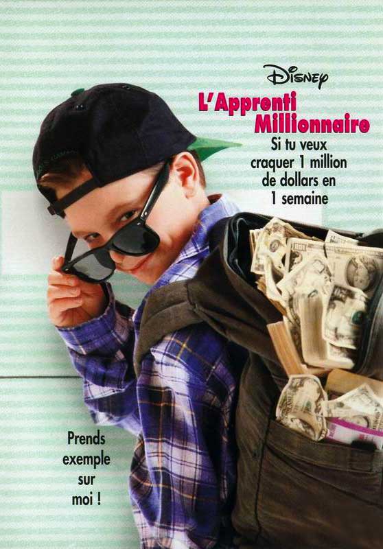 Affiche Poster apprenti millionnaire blank check disney