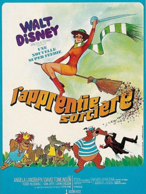 L'apprentie sorcière - Photos et affiches. 1 Affiche L'apprentie sorcière Disney Poster Bedknobs and Broomsticks
