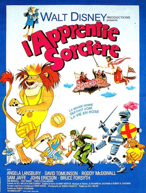 Affiche Poster de L'apprentie sorcière Bedknobs and Broomsticks 1971