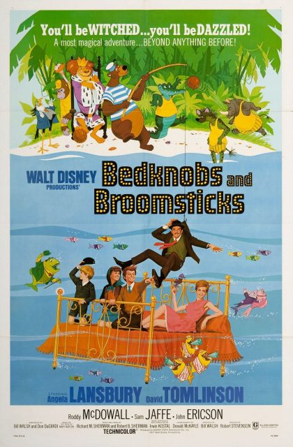 L'apprentie sorcière - Photos et affiches. 10 Affiche L'apprentie sorcière Disney Poster Bedknobs and Broomsticks