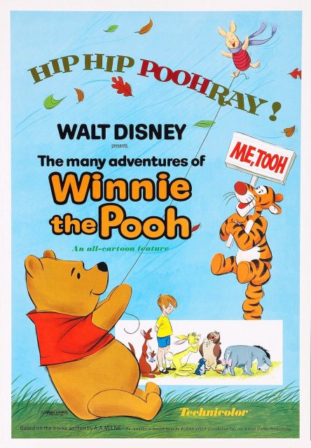 Les aventures de Winnie l'Ourson - Photos et affiches. 2 Affiche Les aventures de Winnie l'ourson Disney Poster Many Adventures Pooh