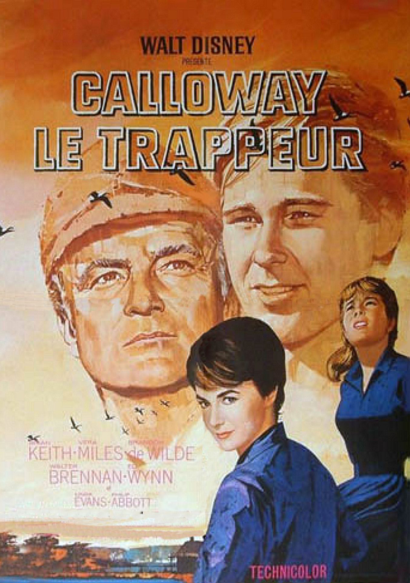 Affiche Poster calloway trappeur disney