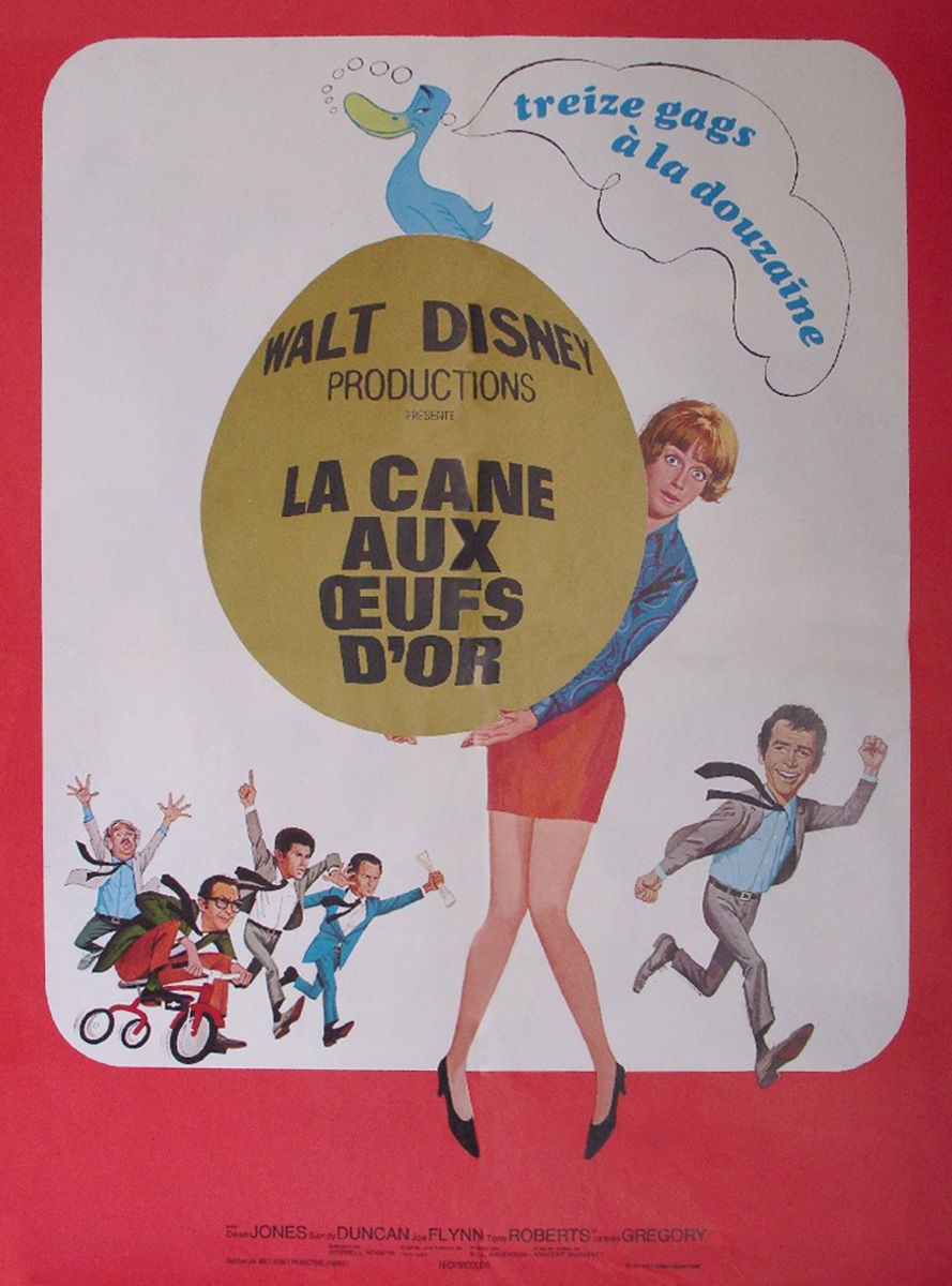 La cane aux oeufs d'or - Photos et affiches. 1 Affiche Poster cane oeufs or million dollar duck disney