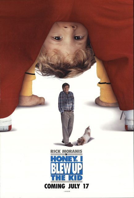 Affiche Poster chérie agrandi bébé honey blew up kid disney