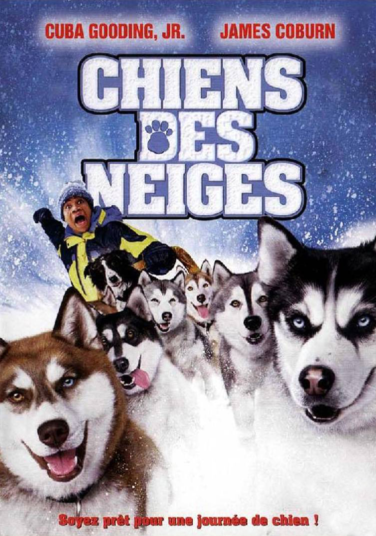 Affiche poster chiens neiges snow dogs disney