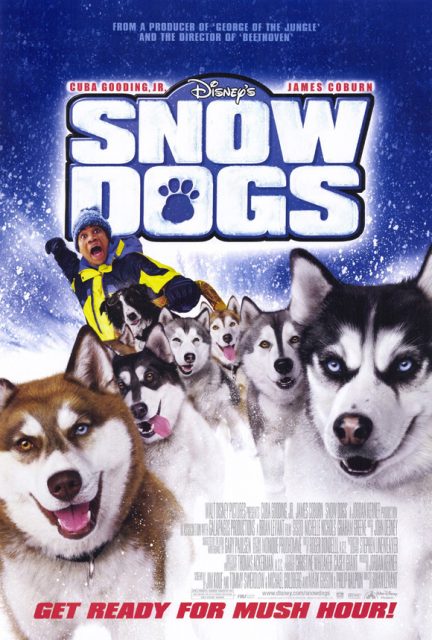Affiche poster chiens neiges snow dogs disney