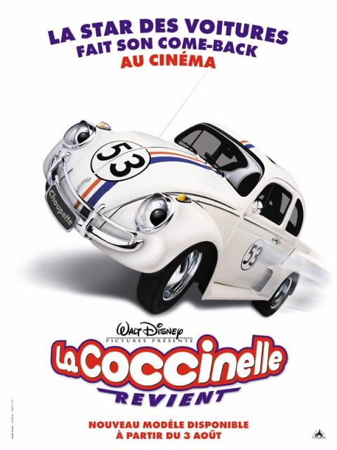 La Coccinelle revient. 1 Affiche Poster de La Coccinelle revient Herbie : fully loaded avec Lindsay Lohan et Justin Long 2005