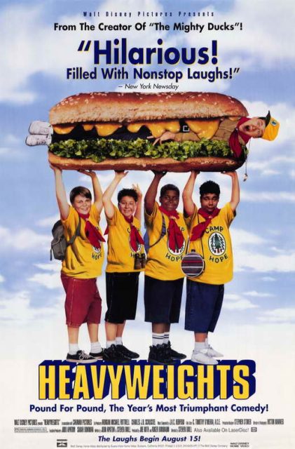 Affiche Poster colo gourmands heaveweights disney caravan