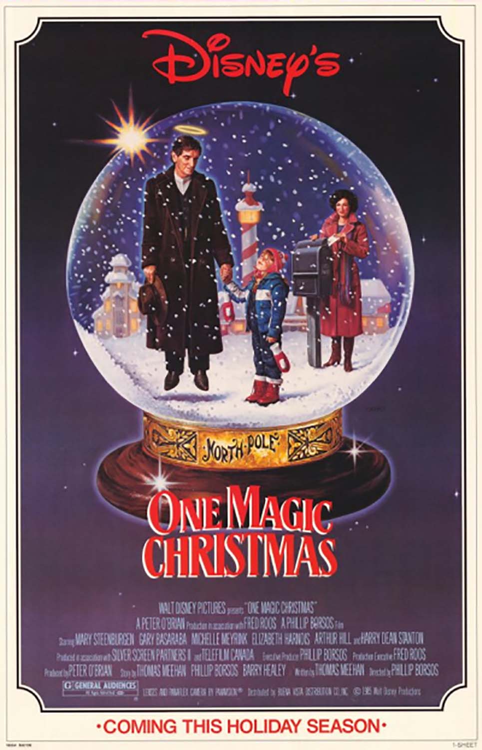 Affiche Poster drôle noel magic christmas disney