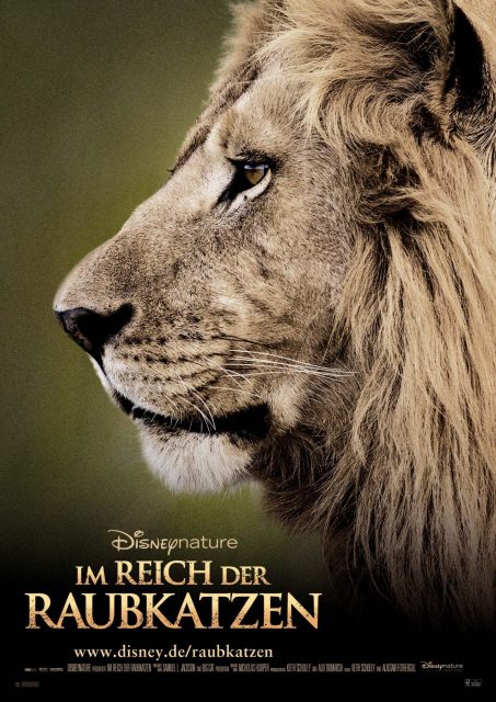 Affiche Poster Félins African cats Disney Disneynature
