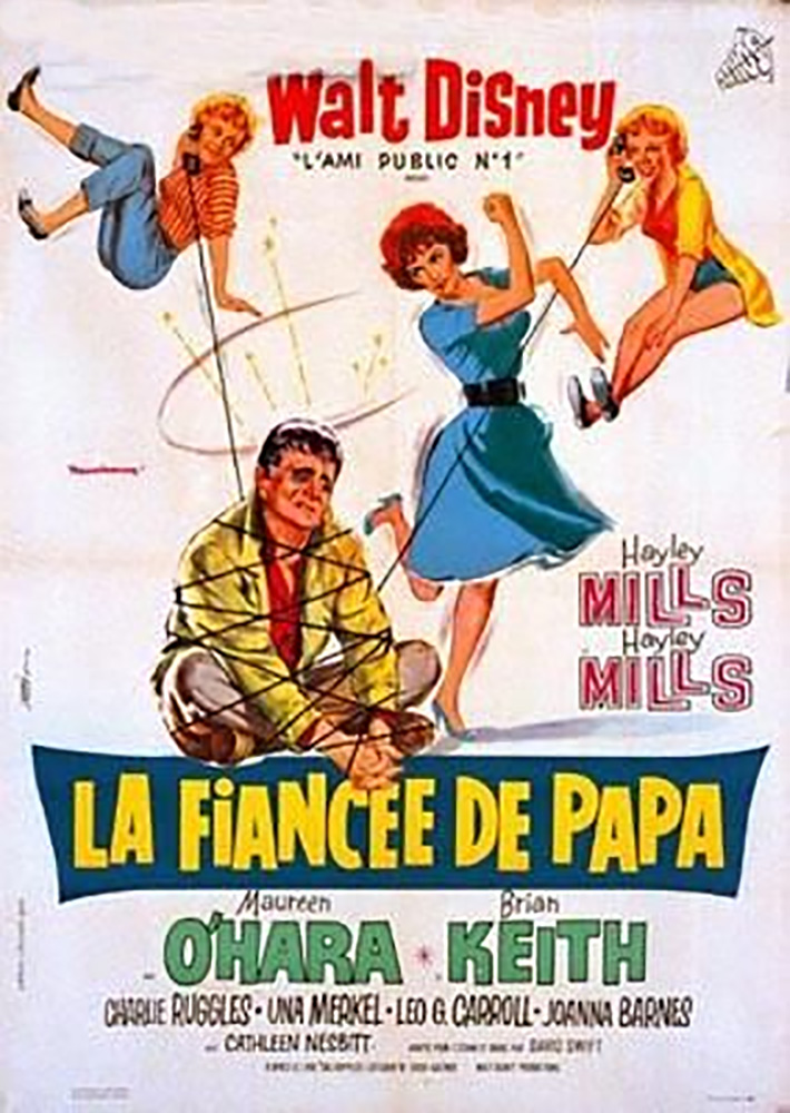 Affiche Poster fiancée papa parent trap disney