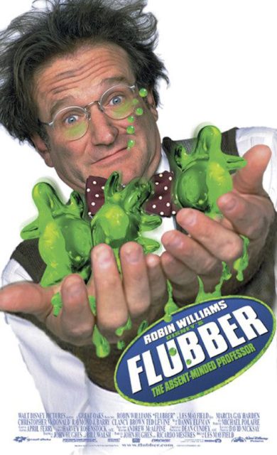 Affiche Poster de Flubber avec Robin Williams 1997