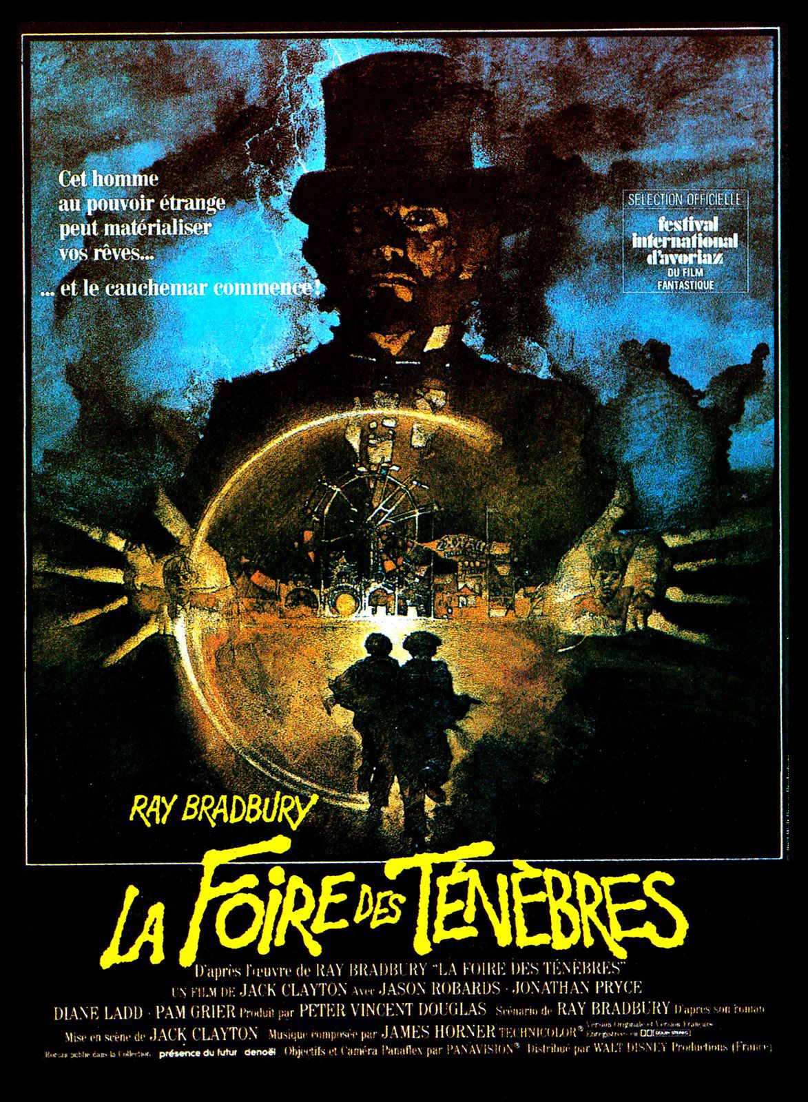 Affiche poster foire tenebres Something Wicked Way Comes disney