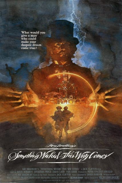Affiche poster foire tenebres Something Wicked Way Comes disney
