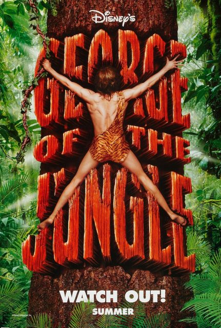 George de la Jungle. 15 Affiche Poster george jungle disney