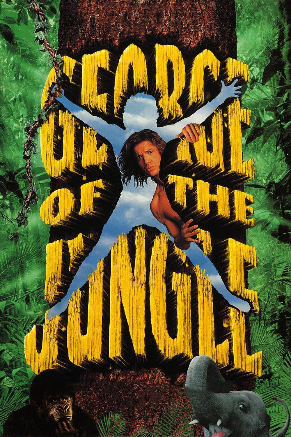 Affiche Poster george jungle disney