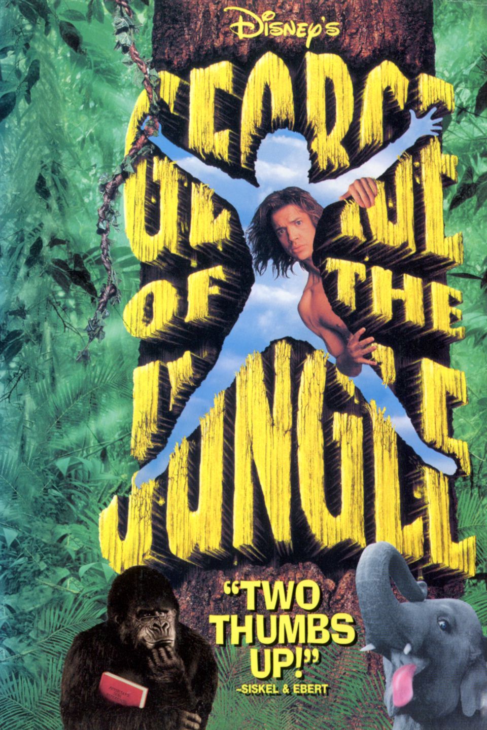Affiche Poster george jungle disney