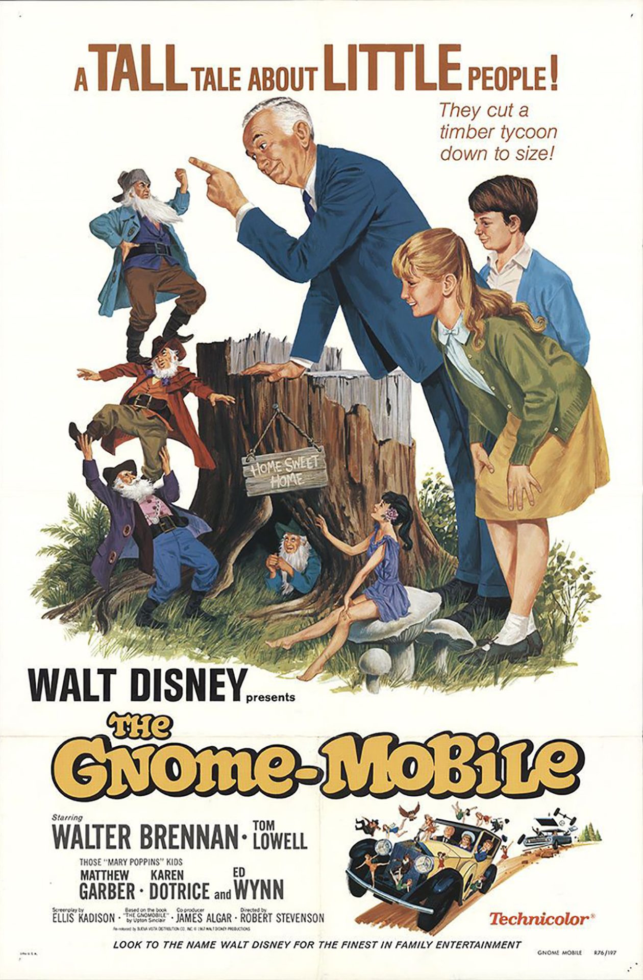 Affiche poster gnome mobile disney
