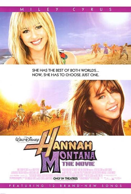 Affiche Poster hannah montana film movie disney
