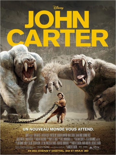 Affiche Poster john carter disney