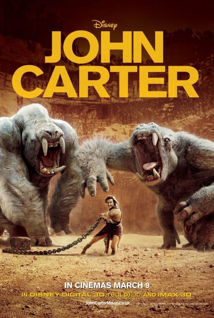 Affiche Poster john carter disney