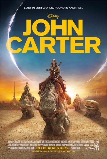 Affiche Poster john carter disney