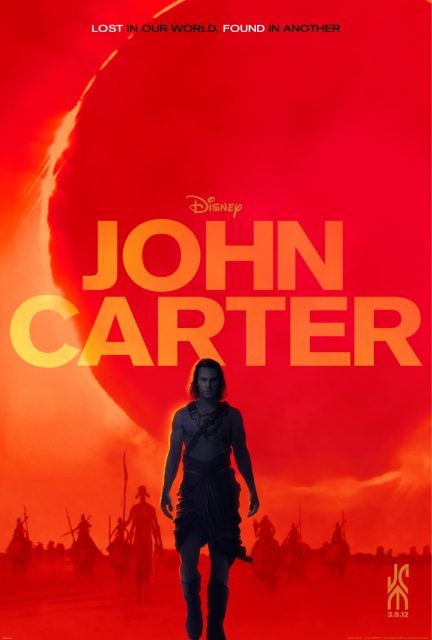 Affiche Poster john carter disney