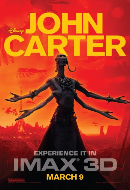 Affiche Poster john carter disney
