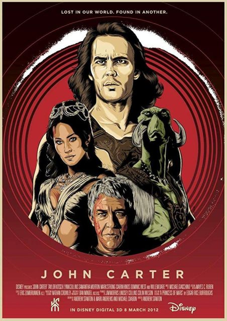 Affiche Poster john carter disney