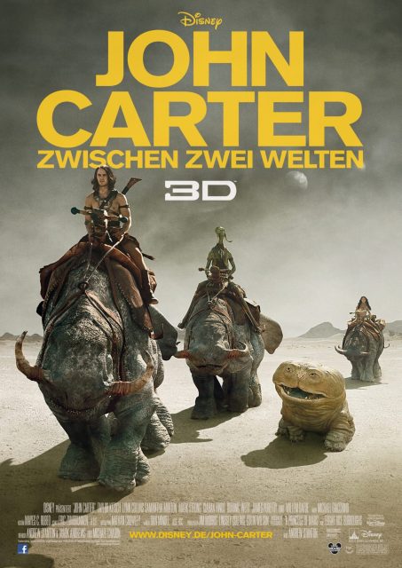 Affiche Poster john carter disney