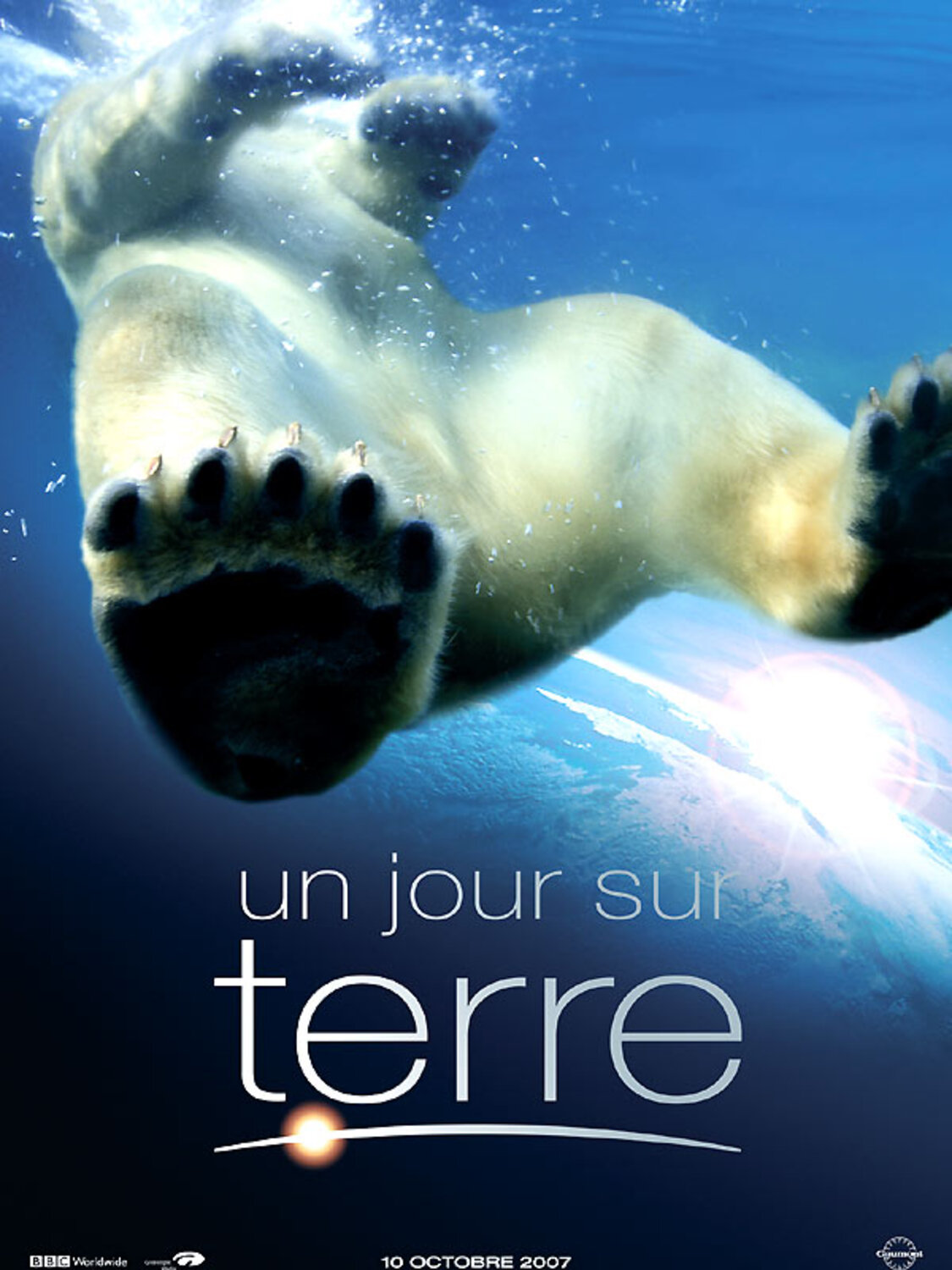 affiche poster jour terre earth disney