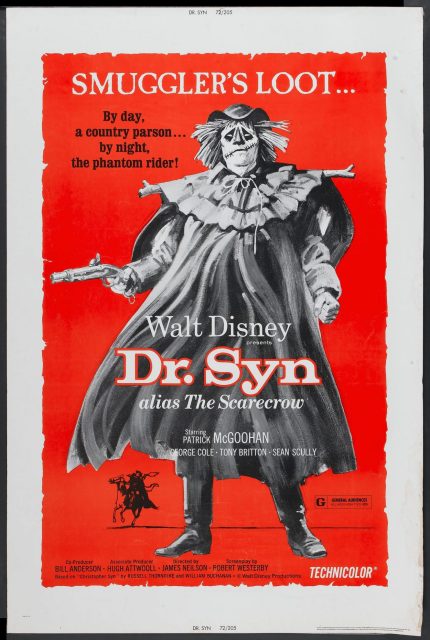 Affiche Poster justicier deux visages dr syn alias scarecrow