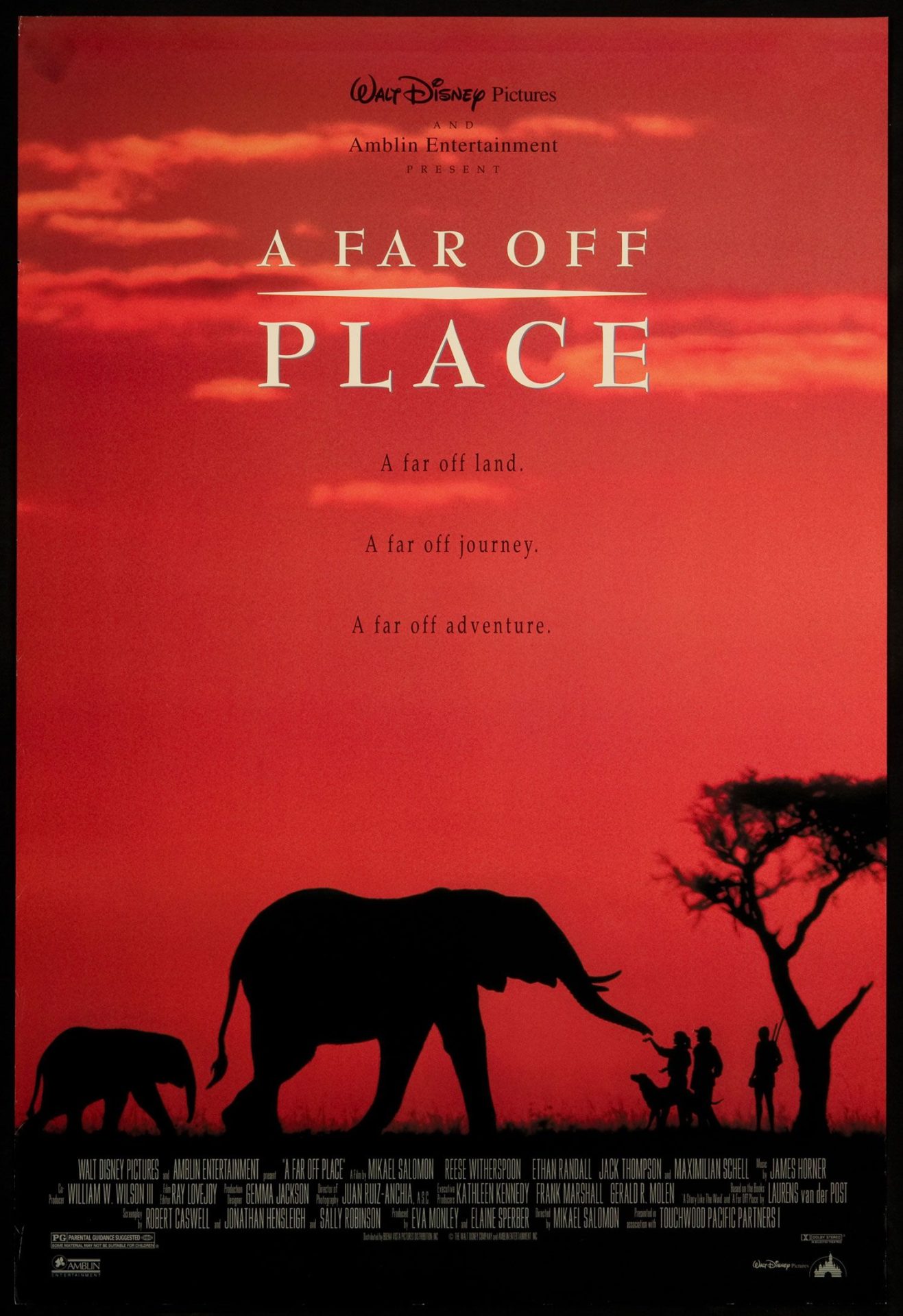 Affiche Poster kalahari far off place disney