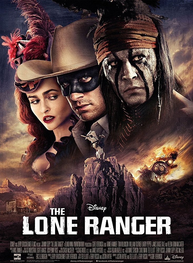 Affiche Poster lone ranger naissance heros disney